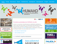 Tablet Screenshot of humako.net